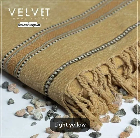 Gents Premium Velvet Shawl – Elegant & Warm Winter Wear