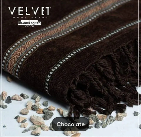 Gents Premium Velvet Shawl – Elegant & Warm Winter Wear