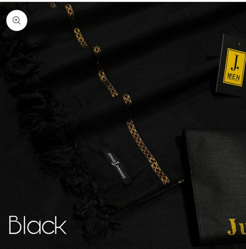 Junaid Jamshed Inspired Gents Shawl – Premium Velvet Winter Wrap