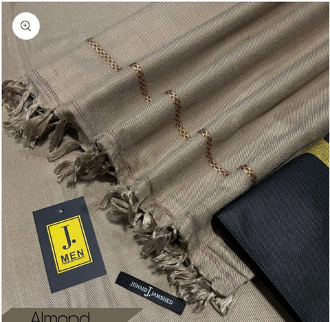 Junaid Jamshed Inspired Gents Shawl – Premium Velvet Winter Wrap
