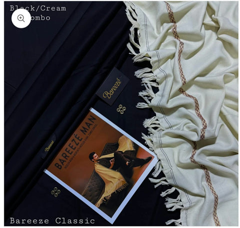 Barreze Inspired Gents Shawl – Premium Velvet Winter Wrap
