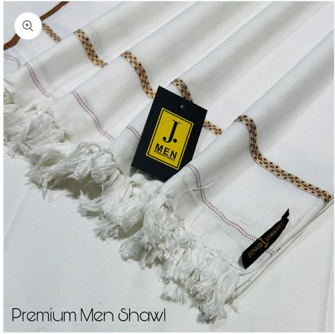 Junaid Jamshed Inspired Gents Shawl – Premium Velvet Winter Wrap