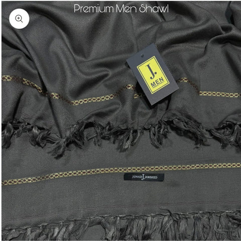 Junaid Jamshed Inspired Gents Shawl – Premium Velvet Winter Wrap
