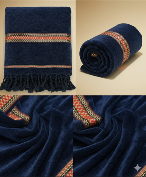 VELVET SHAWL SOFT DUSSA SHAWL For Men